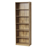 らくらく組立文庫本棚　W600 ナチュラル 25505