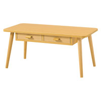 引き出し付きローテーブル ナチュラル MT-6382NA