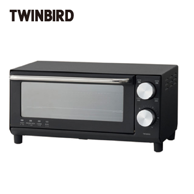 ツインバード　オーブントースター ブラック TS-D038B
