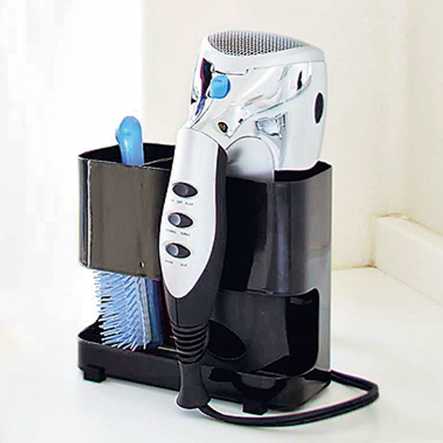 ドライヤー＆ヘアアイロンホルダーボーテス ブラック BY-E(BK)