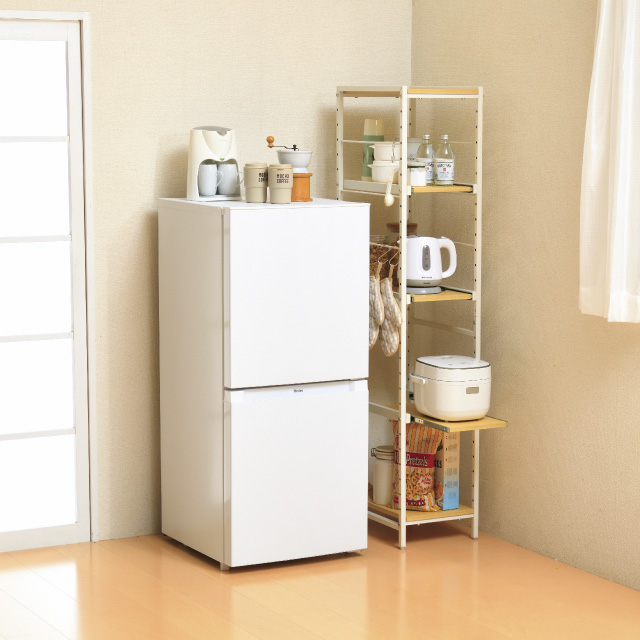 スチールラックスリムタイプ ナチュラル SLR-20(NA)