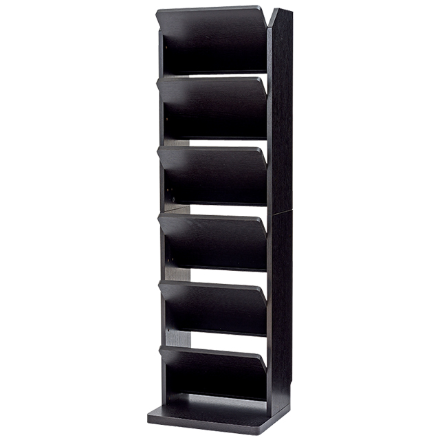 マガジンラック ブラウン 