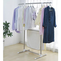 アイリス簡単組み立てステンレス室内物干し