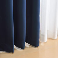 カーテン　ブリンク ネイビー 200cm