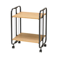 アート折りたたみワゴン モダンナチュラル 