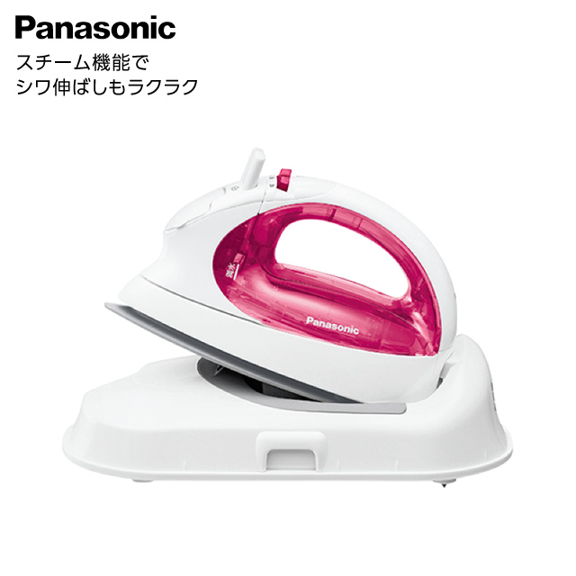パナソニック　コードレススチームアイロン ピンク NI-CL313(P)