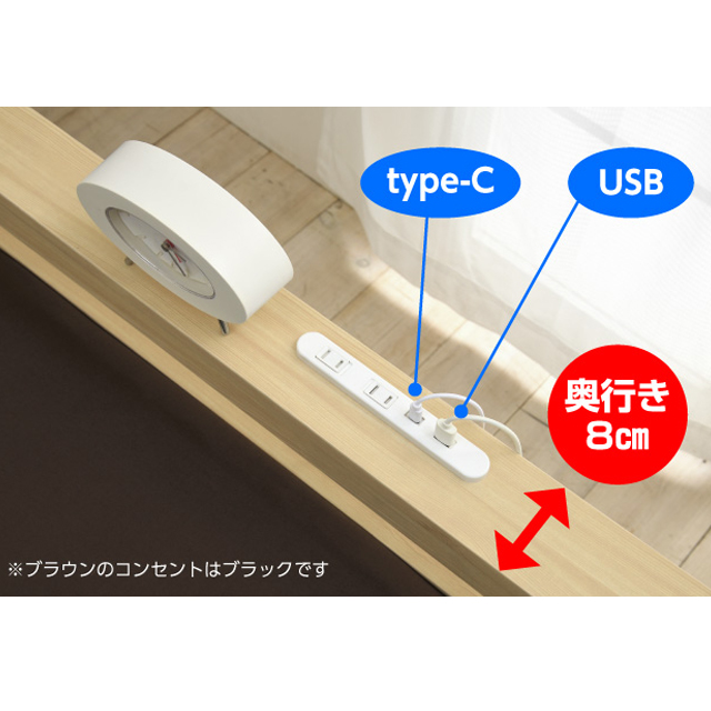 組立簡単すのこベッド引出付き ブラウン SLB-201(DBR)、SLH211(DBR)