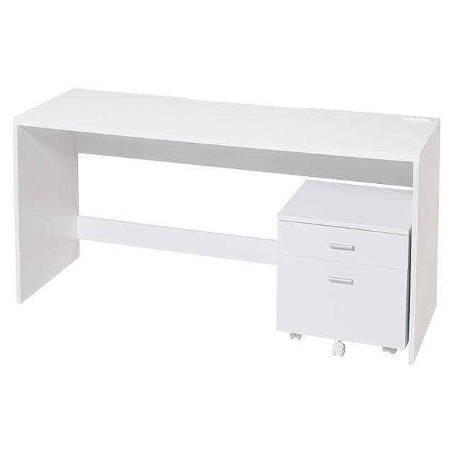 ライフワイドデスク ホワイト 87171