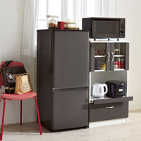 三菱　2ドア冷蔵庫