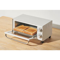 ツインバード　オーブントースター ホワイト TS-D038W